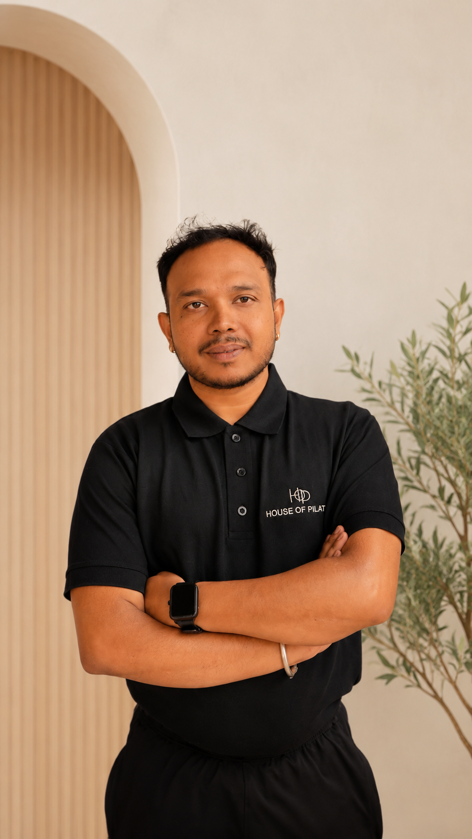 Portrait of trainer Srinivas